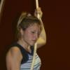 Olivia ferraris insegna trapezio (Foto Tosi Beleffi)