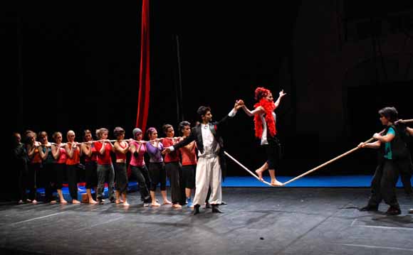 Un momento di Kabaret Vertigo (Foto di Roberta Arias)