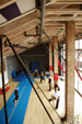 La sala di acrobatica